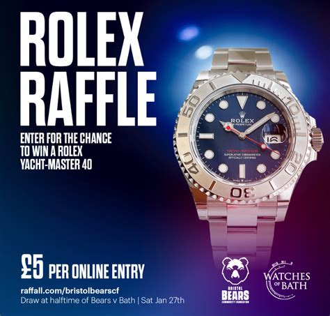 2019 rolex watch raffle